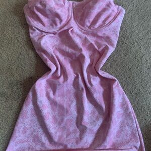 Nancy Ganz Pink Textured Bodyslimmers